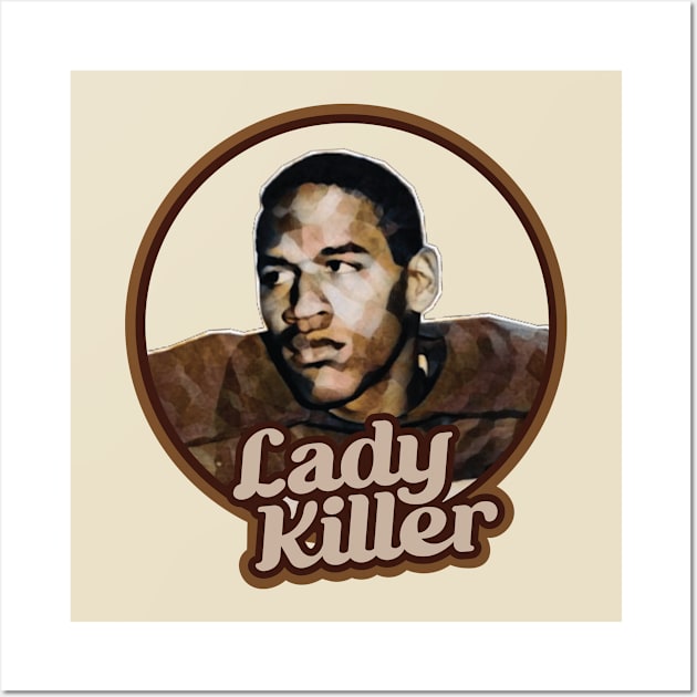 Lady Killer // Vintage Oj Simpson Funny Design Wall Art by Trendsdk